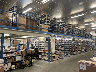 Magasin pièces de rechanges
