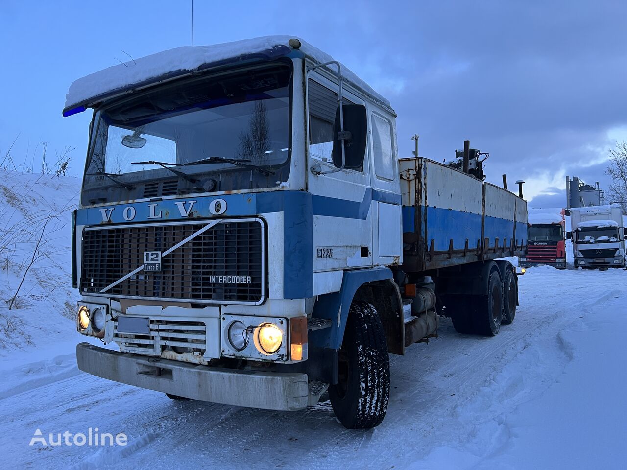 бортовой грузовик Volvo F12