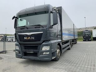 автофургон MAN TGX 26.480 6x2 Italszállító + Pótkocsi + прицеп