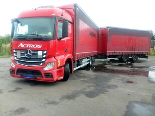 грузовик штора Mercedes-Benz Actros 2543L + прицеп штора