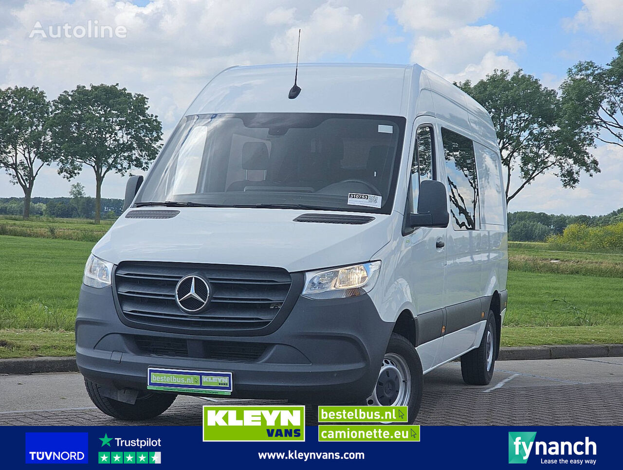 легковой фургон Mercedes-Benz SPRINTER 314 l2h2 dubbel cabine!