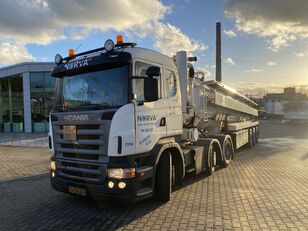 ассенизатор Scania  R470 6X2/4 ADR  Tanker with 3 chambers,For hazardous material