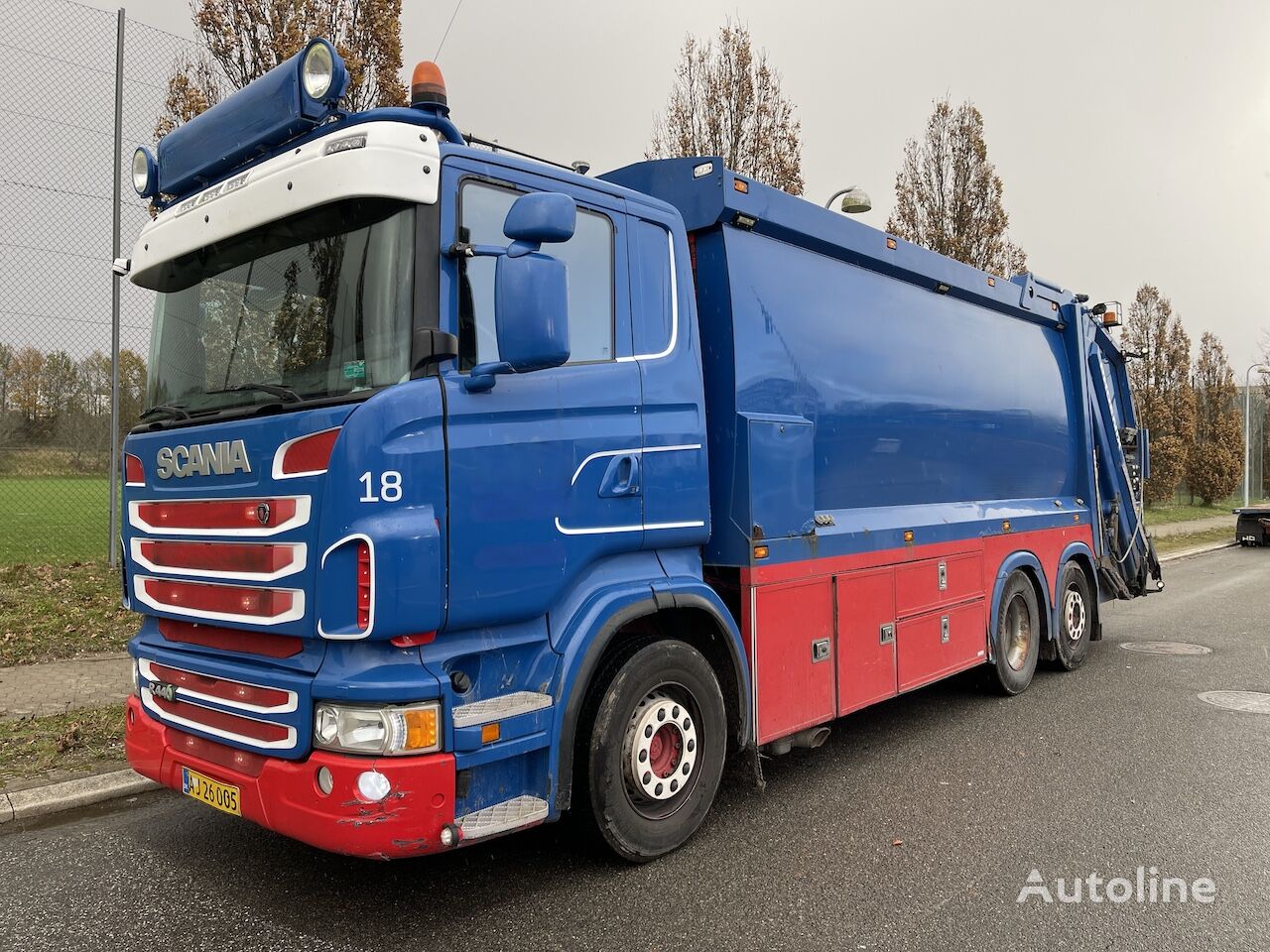 Купить мусоровоз Scania R440 Дания Greve, BZ37791