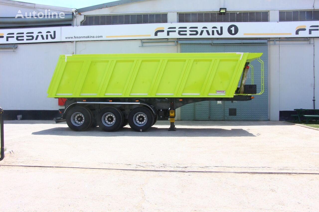 новый полуприцеп самосвал Fesan ROCK TYPE SQUARE HARDOX TIPPER