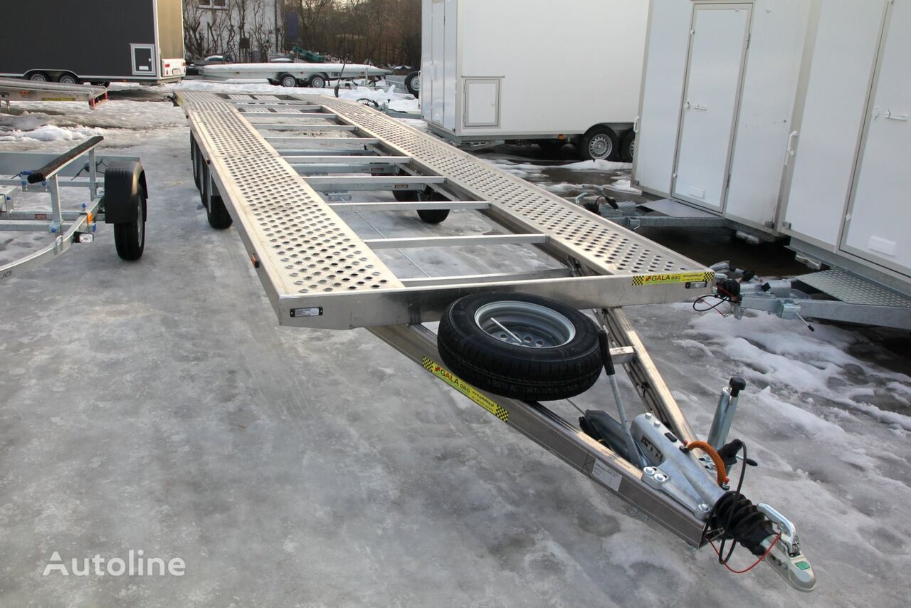 новый прицеп автовоз Kubix GALA trailer alu 850x215, 3500kg