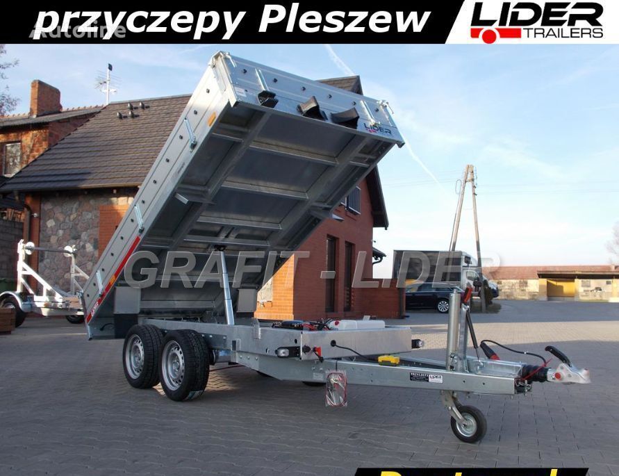 новый прицеп самосвал Lider trailers LT-026 przyczepa 305x153x30cm, wywrotka, kipper j