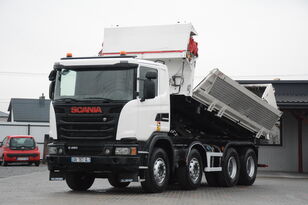 самосвал Scania G450 / 8x4 / 2015r. / Retarder / Hydroburta / Niski przebieg / D