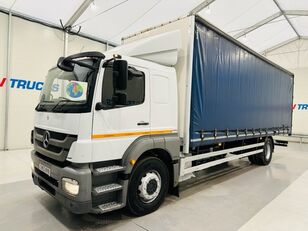 тентованный грузовик Mercedes-Benz Axor 1824 Sleeper Cab Curtainsider Manual