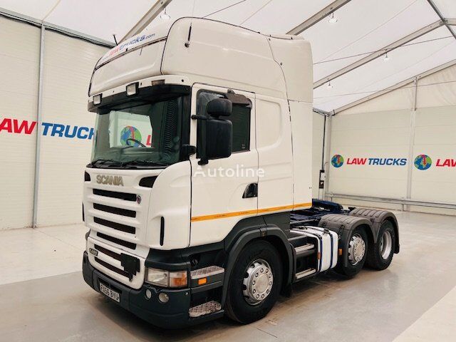 тягач Scania R420 6x2 Midlift Topline Tractor Unit Manual