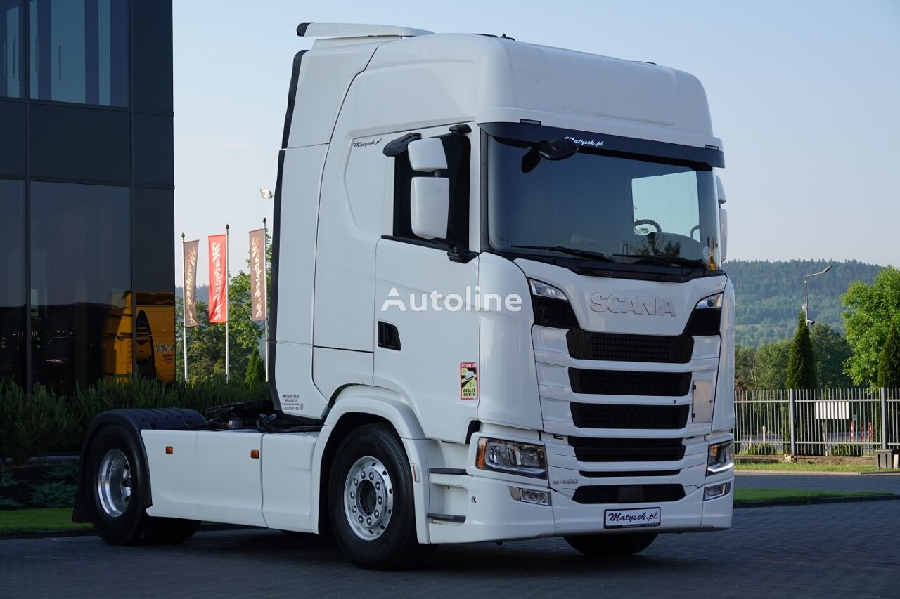 тягач Scania S 450 / RETARDER / HYDRAULIKA / I-PARK COOL/ ALUFELGI / OPONY 10