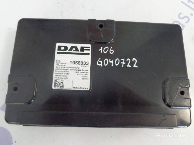 блок управления DAF ELC control unit для тягача DAF XF106